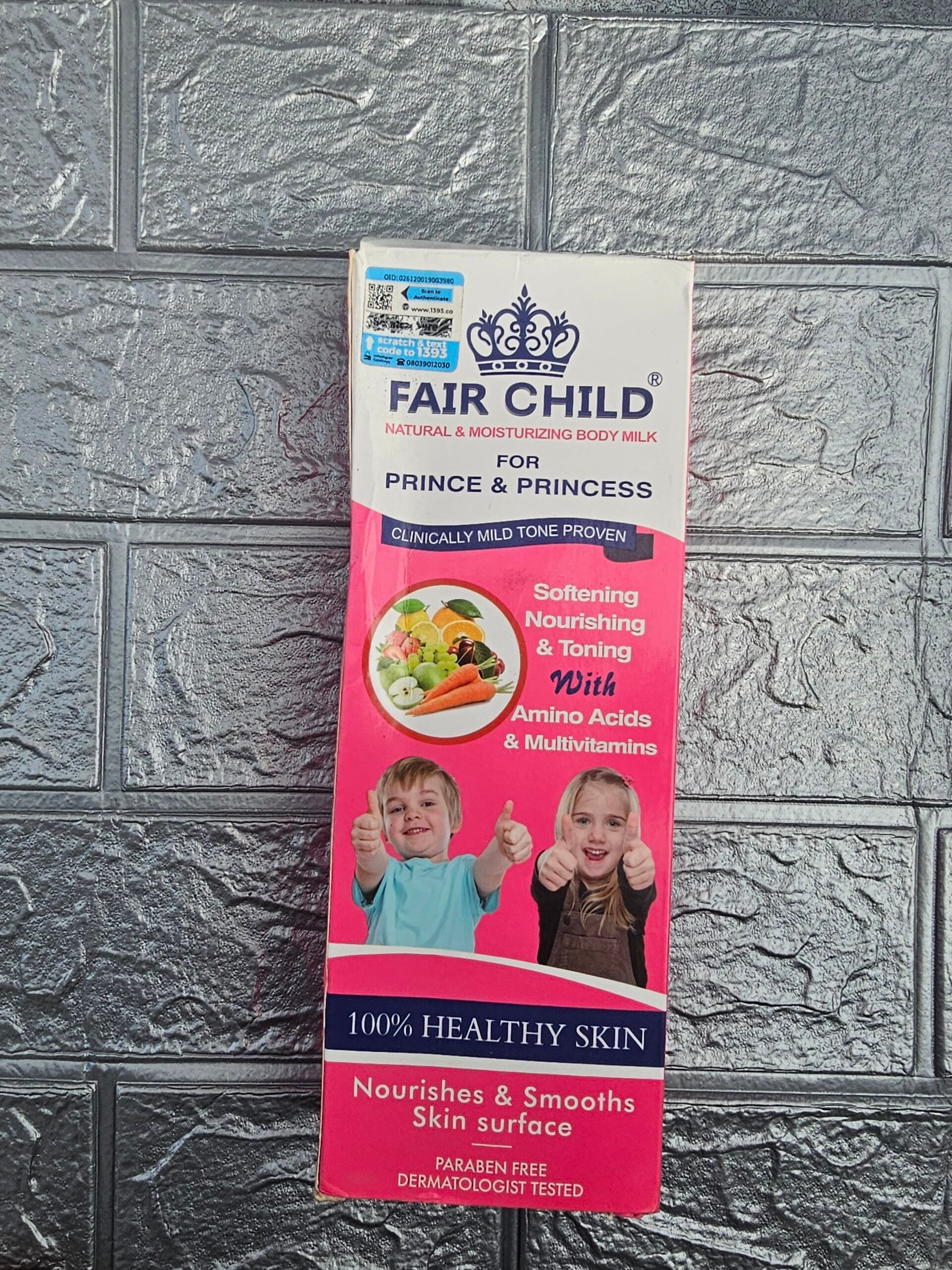 Fair Child Natural Moisturizing Body Lotion with Egg Yolk and Natural Honey - Gentle and Effective for All Skin Types Body Care - Image 2