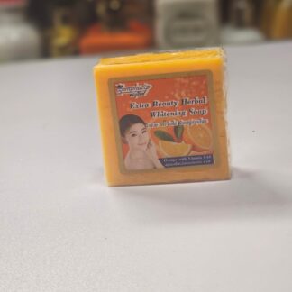 Somphutip Extra Beauy Herbal Whitening Face Soap Orange With Vit. C & E 60g