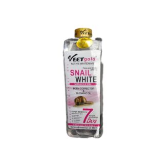 Veet Gold Snail White Miracle Oil Body Corrector and Glowing Oil for Body Care and Comfort Cosmetic