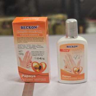 Beckon Papaya Essence Hand Cream Moisturizing and Whitening with VC for Soft and Radiant Skin
