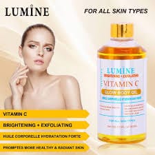 Lumine Halfcast Skin Super Glow Lightening Body Glow Oil - 1 Piece - Cosmetic, Comfort