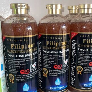 Filipino Glutathione & Fennel Seed Exfoliating Body Wash 1000ml for Body Care and Comfort Skin Care Cleansing