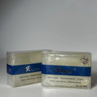Rhome skincare transparent soap.