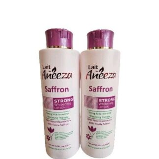 Lait Aneeza Strong Whitenizer Saffron Lotion 500ml - extreme whitening lotion