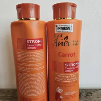 Lait Aneeza Strong Whitenizer Carrot Lotion 500ml -
