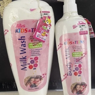 Lilies Body lotion and body Wash Combo for Kids and Teens