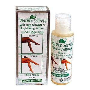 Nature Secrete Pure Argan Oil Lightening Serum for Skin Brightening and Comfort Smooth