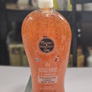 Young and Healthy Super Shower Gel - 4 Shades for Pure Whitening - 3X Carrot Injection Complex 1200ml