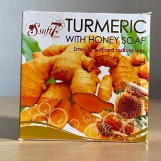 Soft 7 Smooth and Radiant Skin with Turmeric and Honey Soap 1piece  - Body Care Cleansing