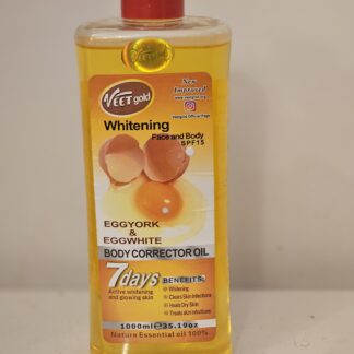 Veet gold egg yolk whitening body oil